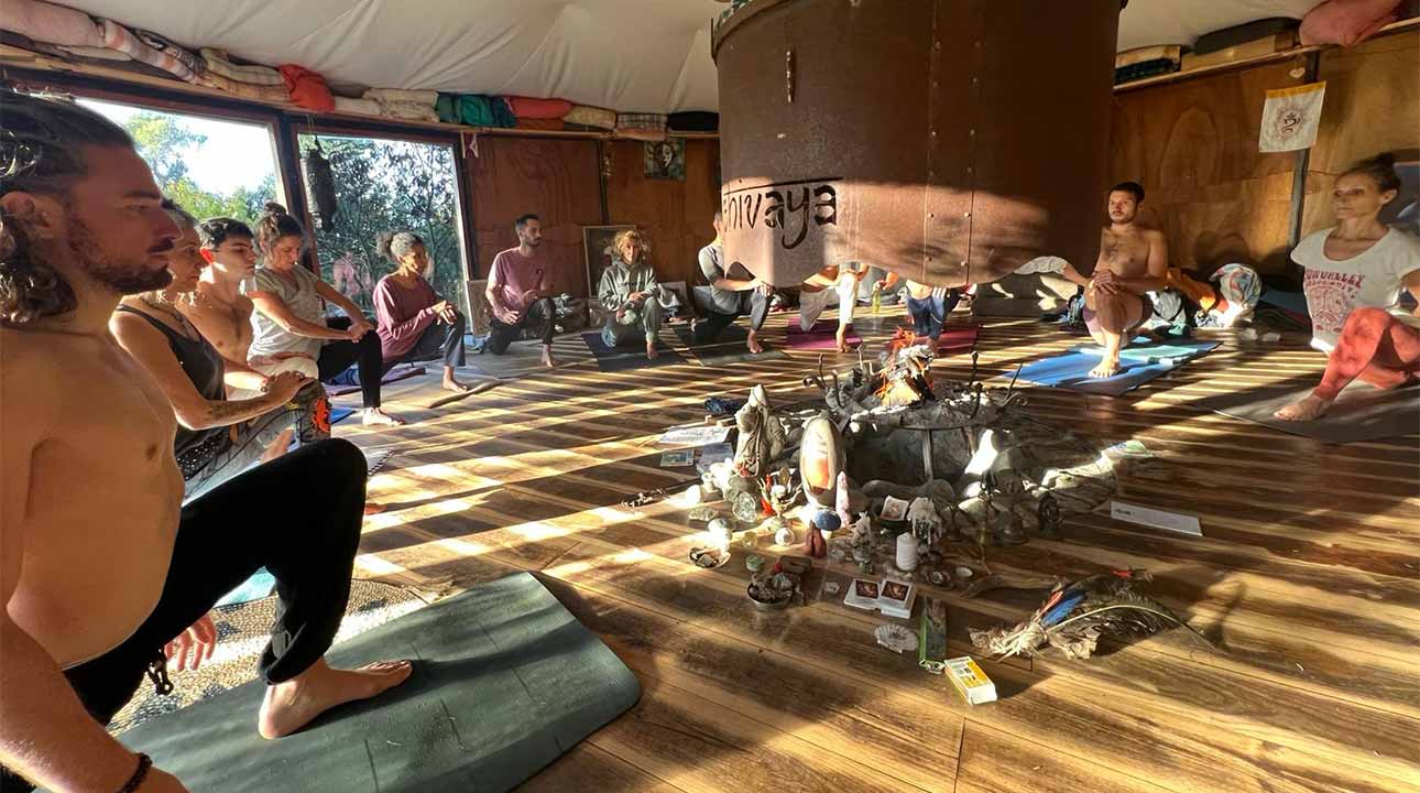 club de Yoga à l'honneur sur Montpellier : le Champignon Bleu